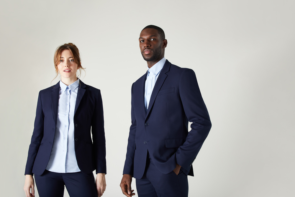 Man and Woman in suit